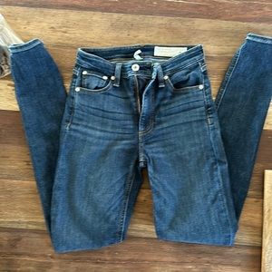 EUC rag & bone Niña high Rise Skinny